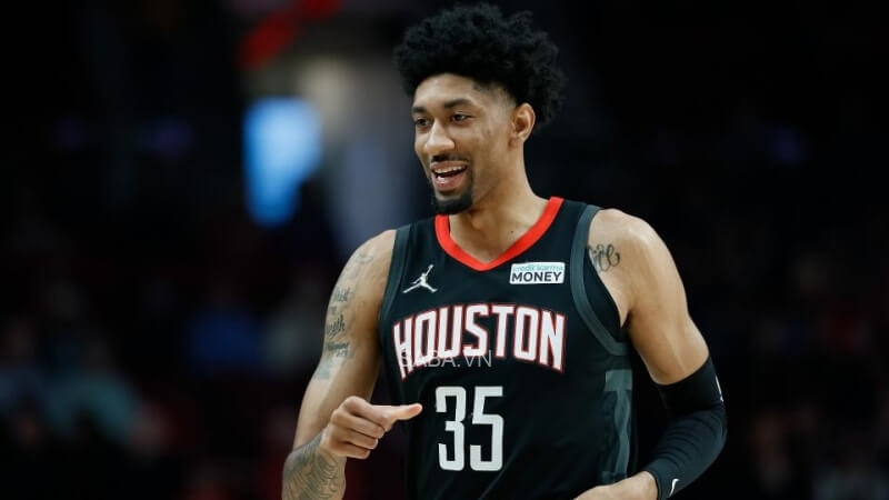 Christian Wood là cầu thủ ghi nhiều điểm nhất Rockets mùa vừa rồi