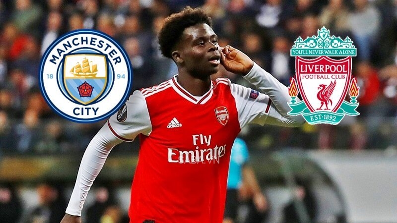 Arsenal hy vọng giữ chân Saka trước Man City và Liverpool