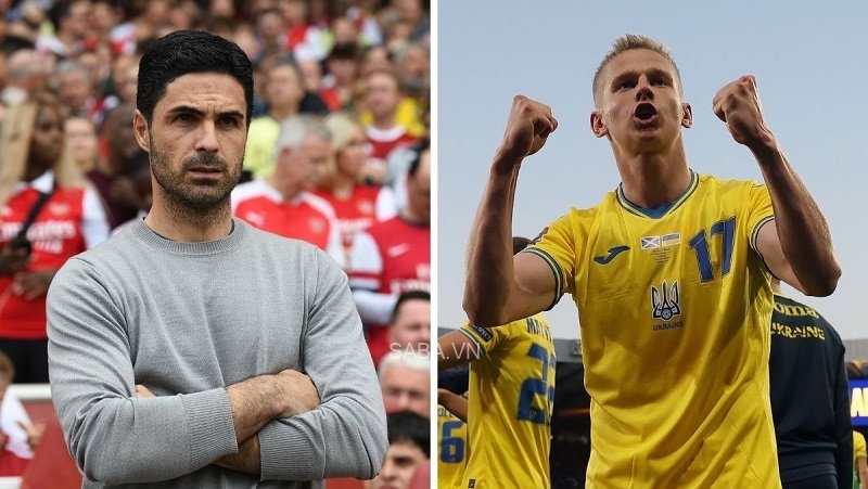 Mikel Arteta hứa cho Zinchenko đá tiền vệ