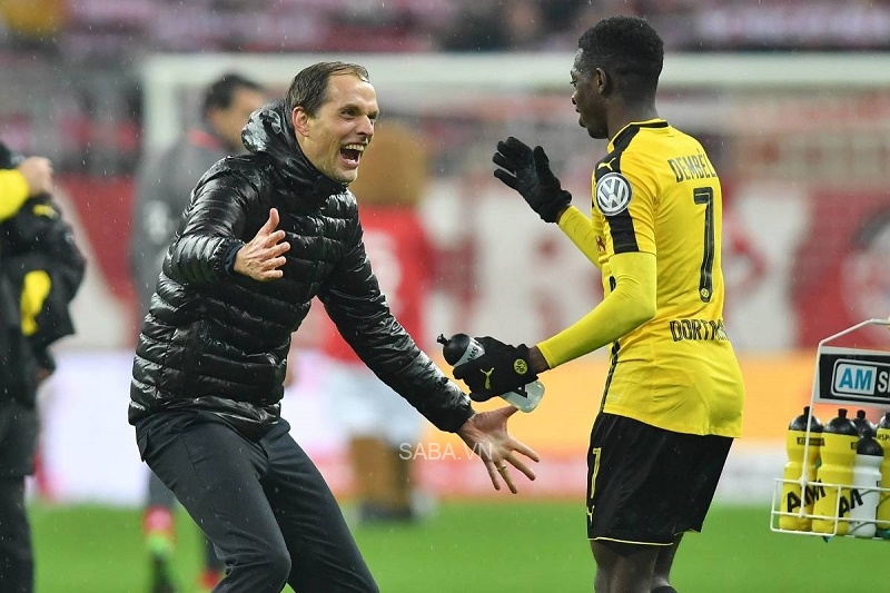 Dembele từng thi đấu hay dưới sự dẫn dắt của Tuchel