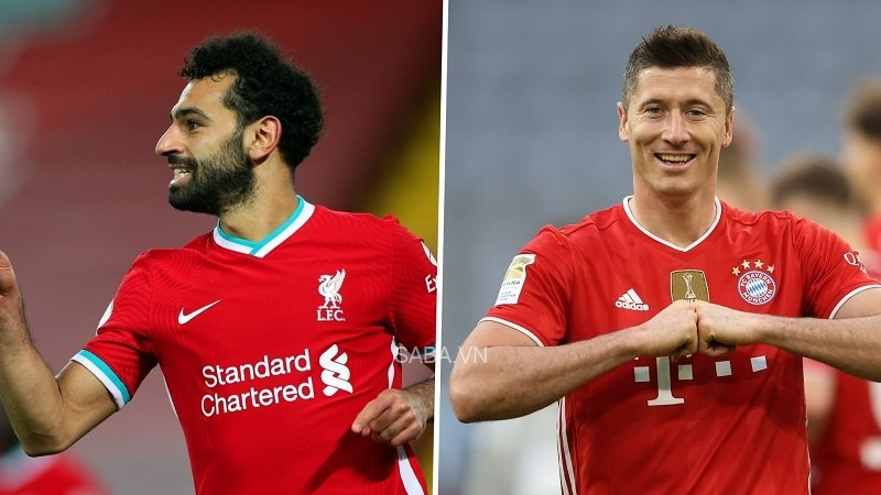 Salah và Lewy là hai mục tiêu mà Barca đang rất muốn sở hữu