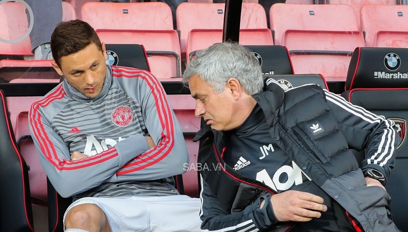 Matic và Mourinho ngày còn ở Man United