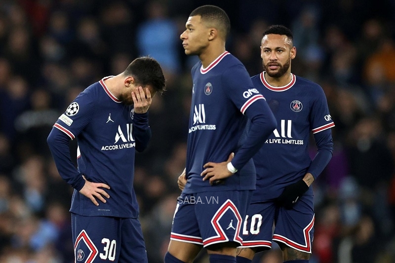 Bộ ba siêu sao không thể giúp PSG có được thành công