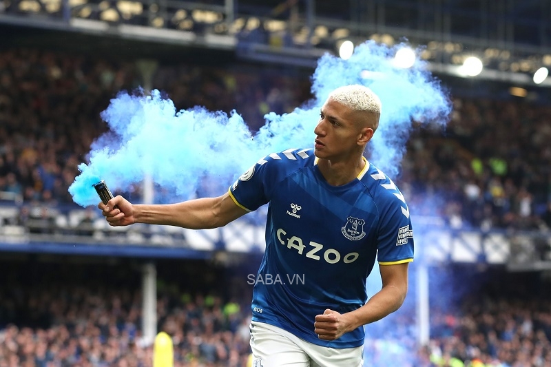 Richarlison thi đấu xuất sắc trong màu áo Everton