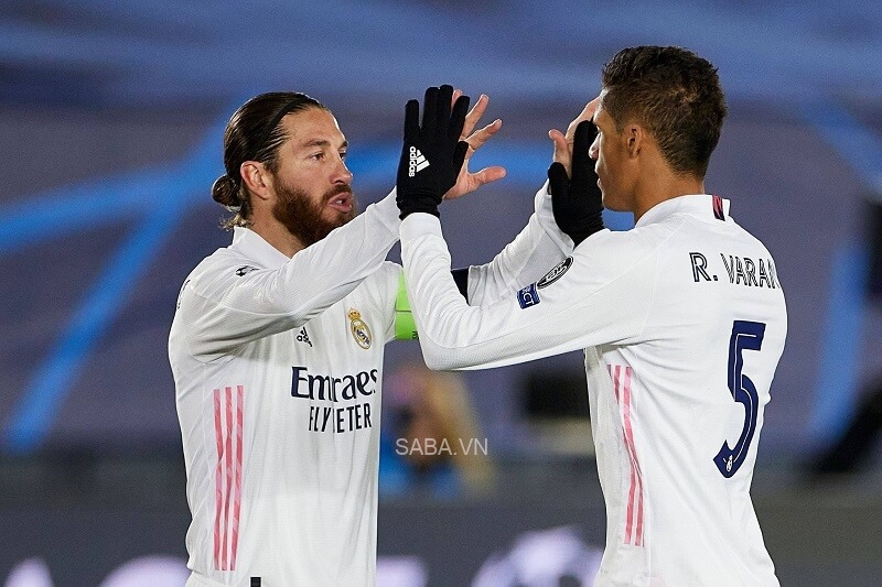 Ramos và Varane từng là nhân tố chủ chốt trong thành công của Los Blancos