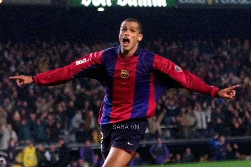 Rivaldo để lại những dấu ấn khó phai trong màu áo Barca