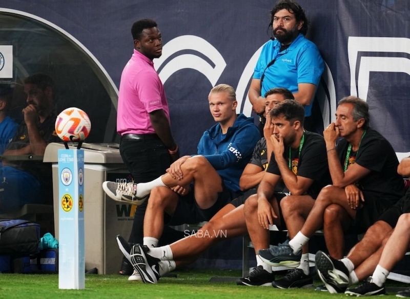 Haaland hẳn đang rất nóng lòng được thể hiện tại Man City