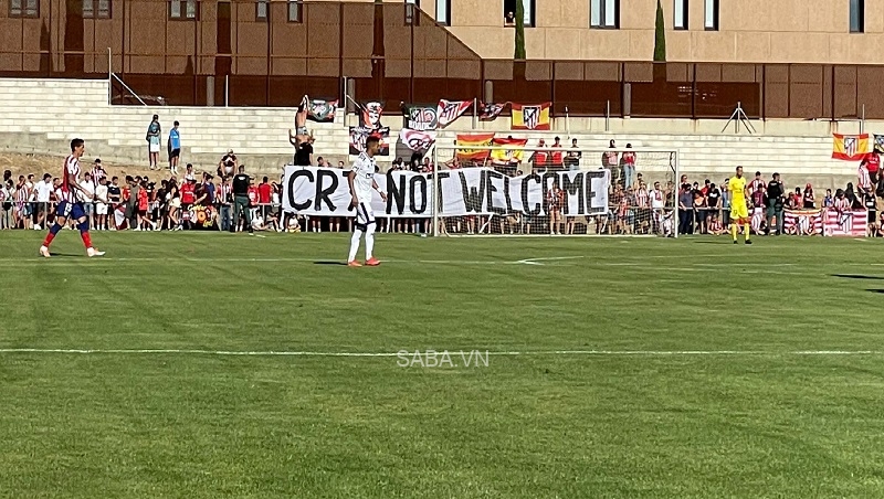 Fan Atletico chê Ronaldo.