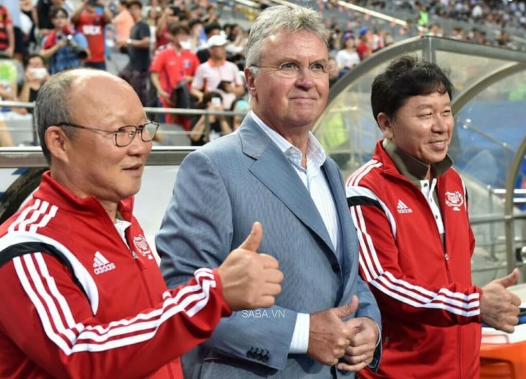 HLV Park từng làm trợ lý cho Hiddink. (Ảnh: Thanh Niên)