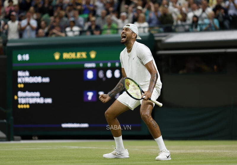 Nick Kyrgios tạo nên cú sốc lớn nhất vòng 3 Wimbledon