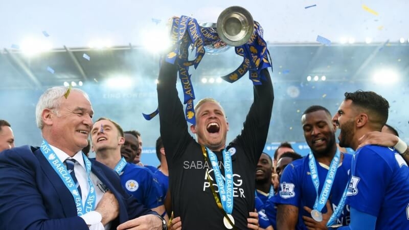 Kasper trải qua rất nhiều thăng trầm với Leicester