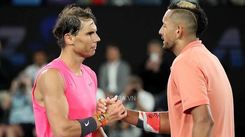 Nadal chưa thể tái ngộ Kyrgios.