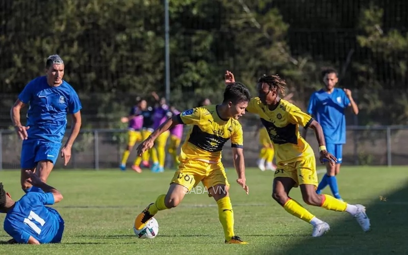 Quang Hải có thể gây bất ngờ cho các đối thủ của Pau FC khi vào sân thay người