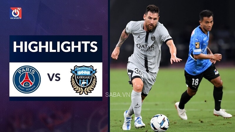 PSG vs Kawasaki Frontale, giao hữu tiền mùa giải