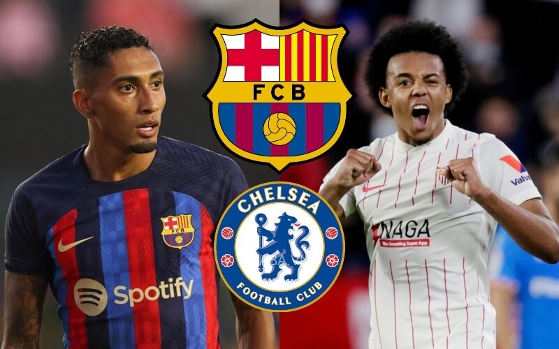 Những ngôi sao Barca đã 'cướp' từ tay Chelsea hè này: Kounde liệu có nối bước Raphinha?