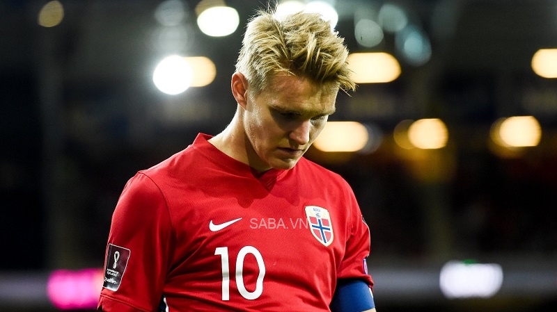 Odegaard đang là đội trưởng của ĐTQG Na Uy