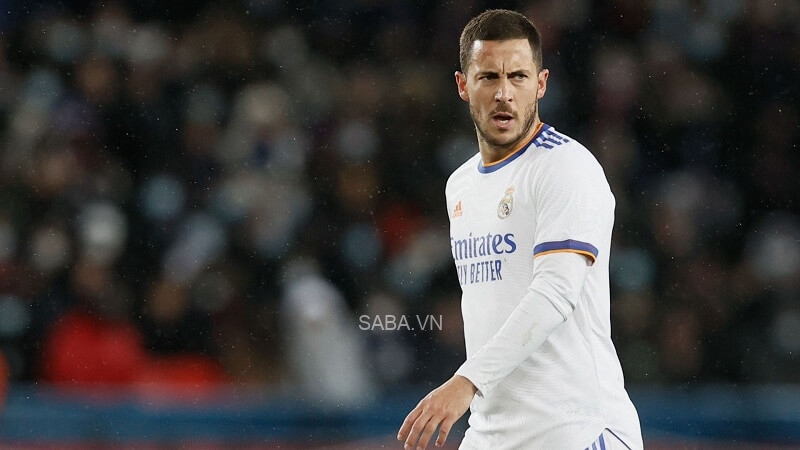 Hazard sa sút trầm trọng trong màu áo Real Madrid