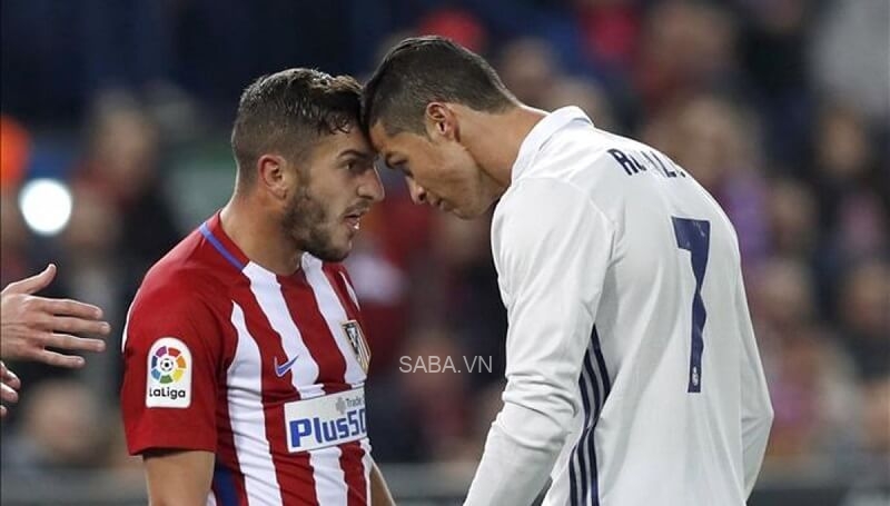 Koke và Ronaldo vốn không ưa gì nhau từ trước