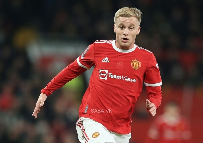 Van de Beek đang gặp khó