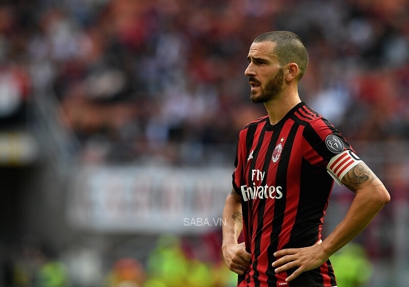 Bonucci đã không thành công tại AC Milan