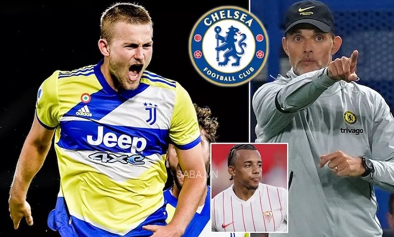 De Ligt và Kounde đang ngày càng xa tầm với của Chelsea