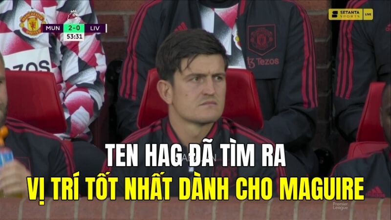 Harry Maguire dự bị, Manchester United ngay lập tức giành chiến thắng.