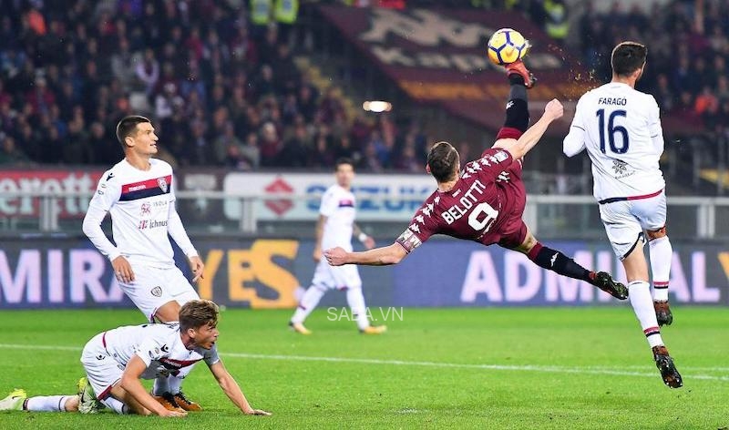 Belotti đã thể hiện được trình độ tại Serie A