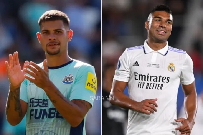 Real muốn Bruno Guimaraes thế chỗ Casemiro