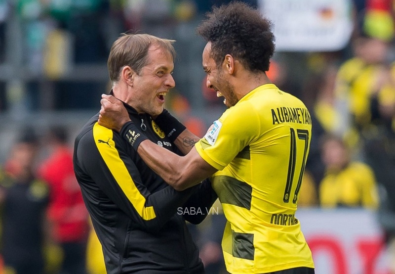 Tuchel muốn tái hợp với Aubameyang