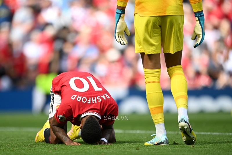 Rashford có ngày thi đấu đầy thất vọng 