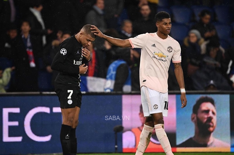 Mbappe đóng vai trò quan trọng trong việc thuyết phục Rashford đến PSG