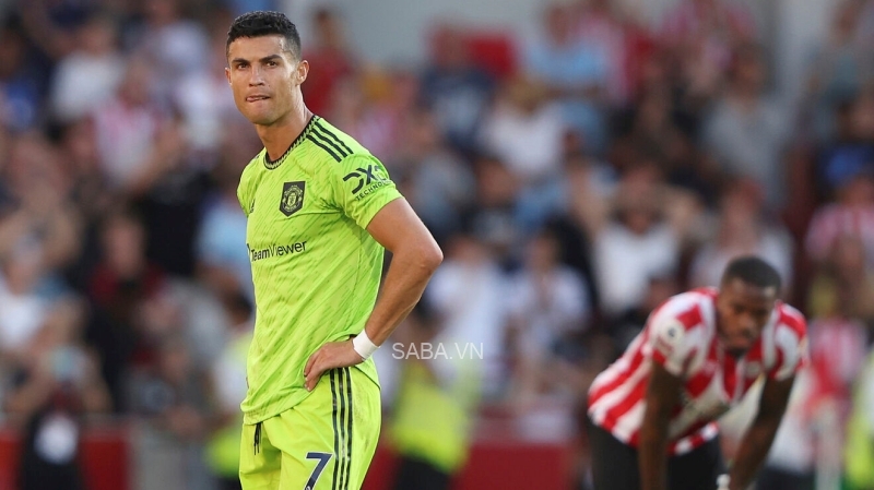 Ronaldo bất lực trong trận thua Brentford