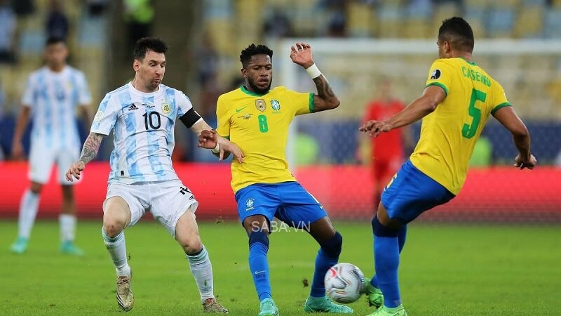 Fred và Casemiro thường đá cặp cùng nhau tại tuyển Brazil