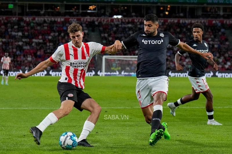 PSV và Monaco tạo nên màn rượt đuổi hấp dẫn