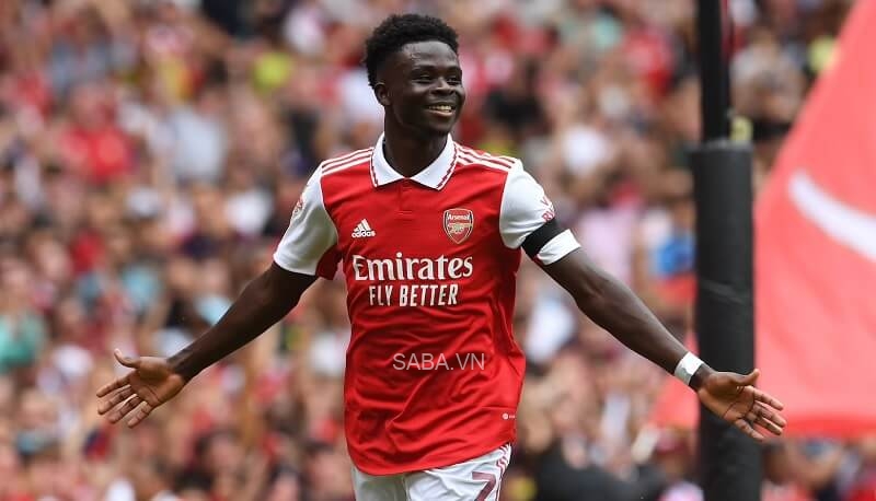 Bukayo Saka sẽ ký hợp đồng mới với Pháo thủ