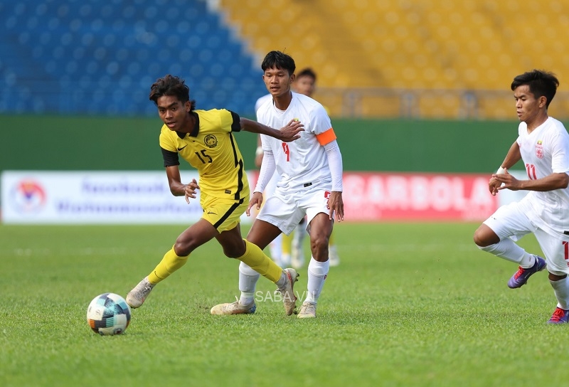 U19 Malaysia có lợi thế tối thiểu sau hiệp 1