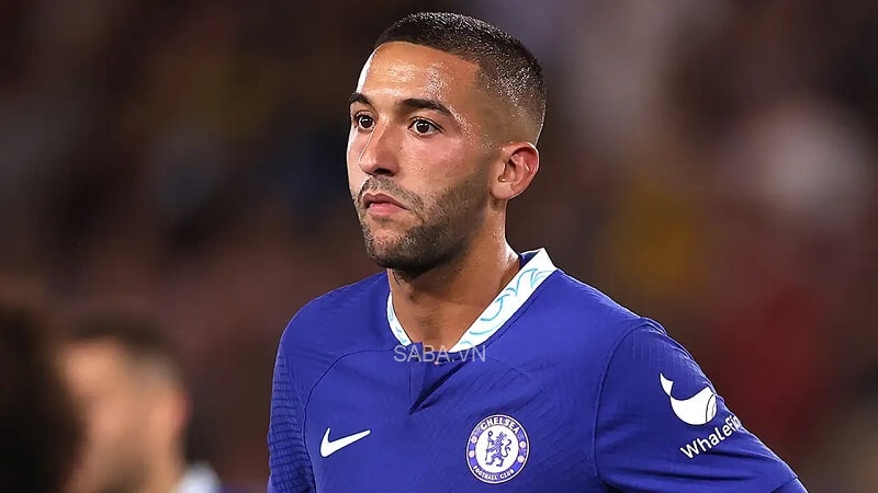 Ziyech không thể hiện được phong độ tốt tại Chelsea