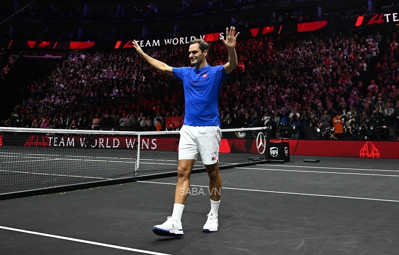 Ngày giải nghệ đầy cảm xúc của Federer.