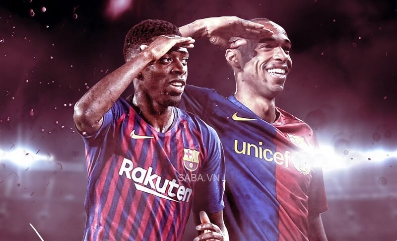 Dembele và Henry có những điểm tương đồng.