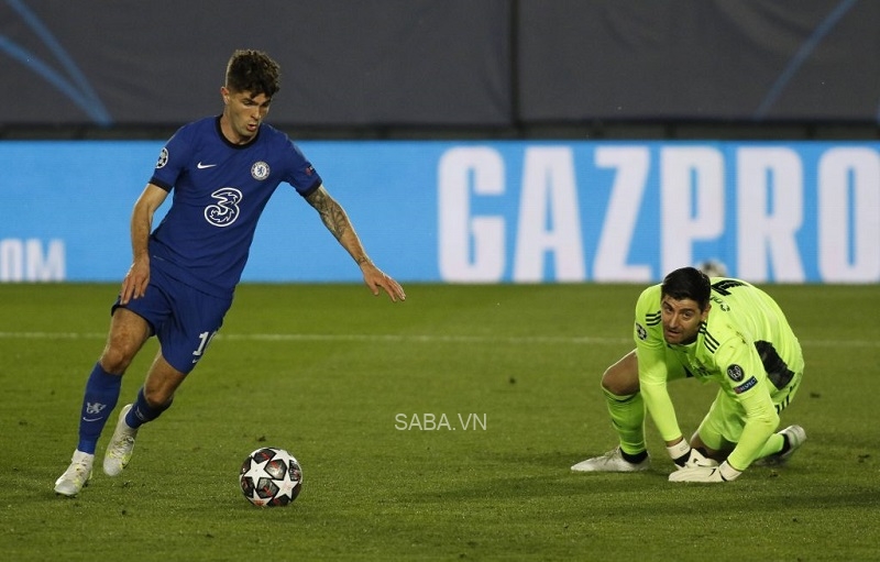 Pulisic ghi bàn trước Real nhờ không nghe lời Tuchel