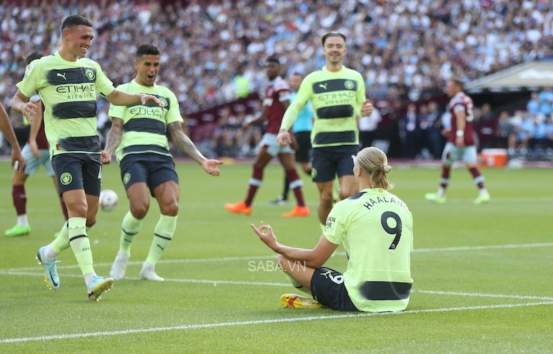 Man City đang phụ thuộc vào khả năng làm bàn của Haaland