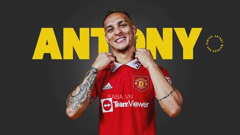 Antony là bản hợp đồng đắt giá nhất lịch sử Man United