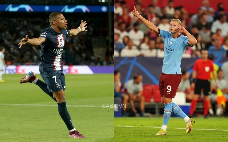 Mbappe và Haaland đều tỏa sáng ở vòng đấu đầu tiên