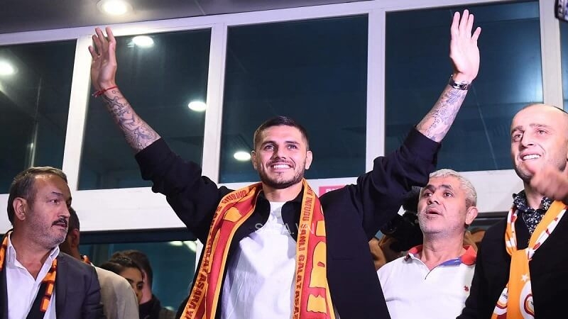 Icardi gia nhập đội bóng Thổ Nhĩ Kỳ