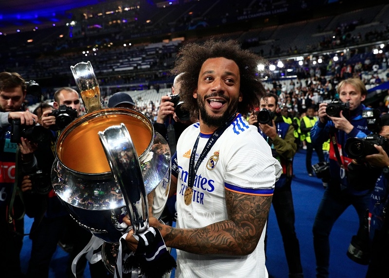 Marcelo là cầu thủ thành công nhất lịch sử Real Madrid với 25 danh hiệu