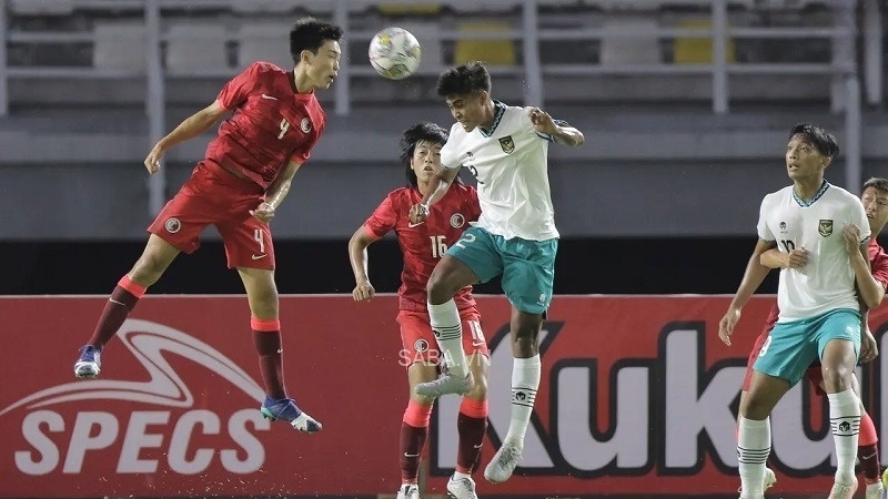 U20 Indonesia thể hiện sự áp đảo tuyệt đối trong 45 phút đầu tiên