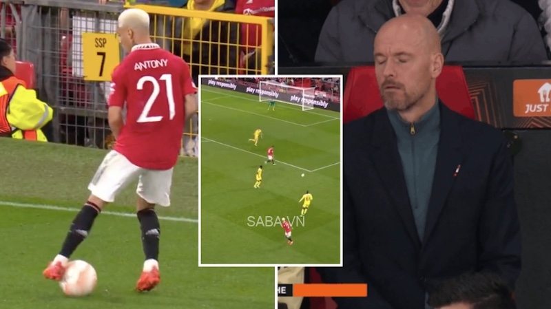 Ten Hag khẳng định ông không có vấn đề gì với pha xử lý của Antony