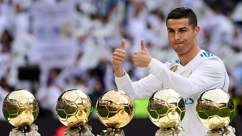 Bộ sưu tập đáng mơ ước của Ronaldo.