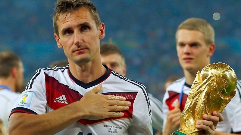 Klose đang là người nắm giữ kỷ lục