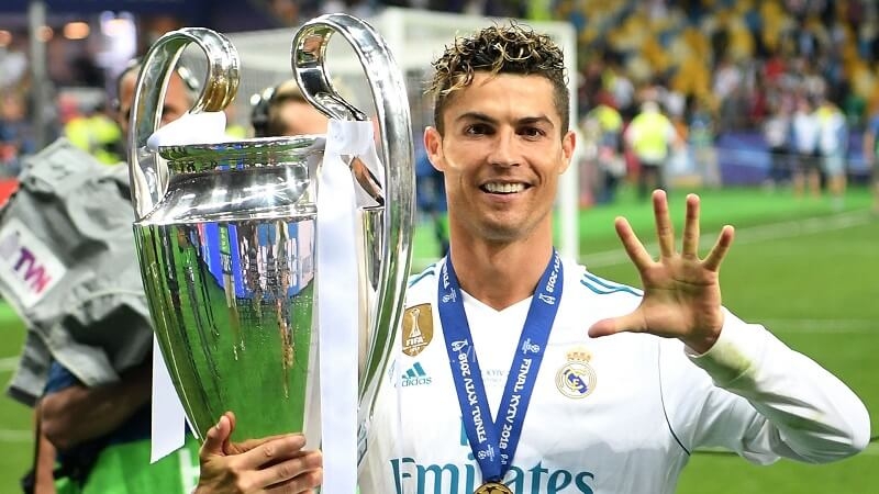 CR7 được mệnh danh là ông vua của Champions League